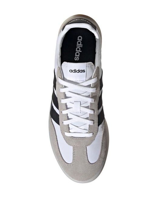 Adidas White Barreda Decode Sneaker for men