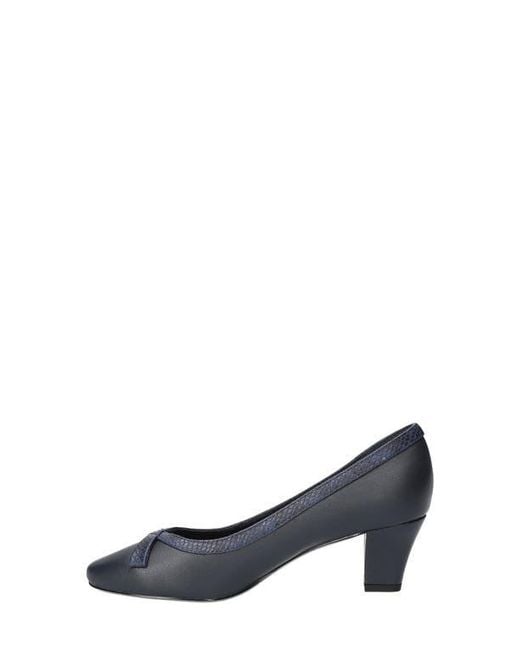 Easy Street Blue Kata Pump