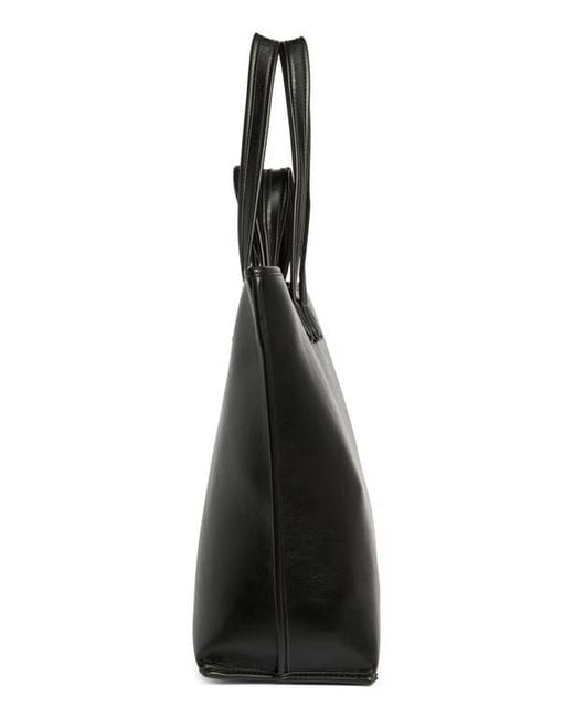 BCBGMAXAZRIA Black Double Handle Tote Bag