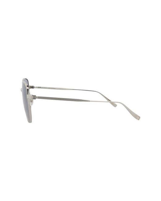 Dunhill Gray 59Mm Square Sunglasses for men