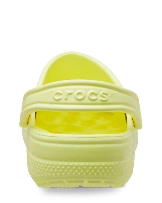 CROCSTM Yellow Classic Clog for men
