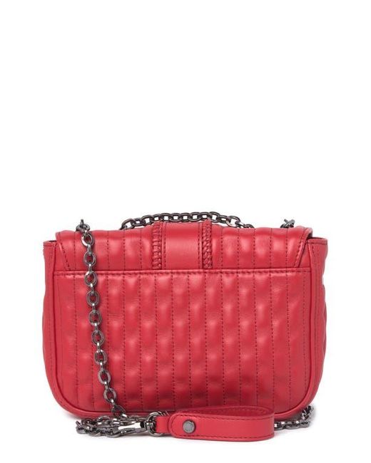 Longchamp Red Quilted Chain Strap Shoulder Bag for men