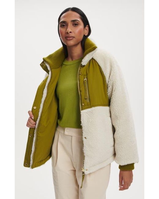Varley Green Glover Packable Reversible Jacket