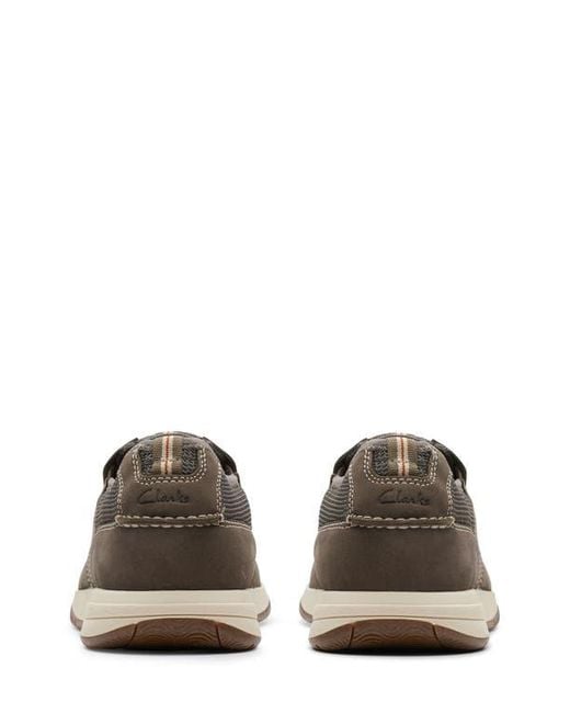 Clarks Brown Sailview Step Slip-On for men