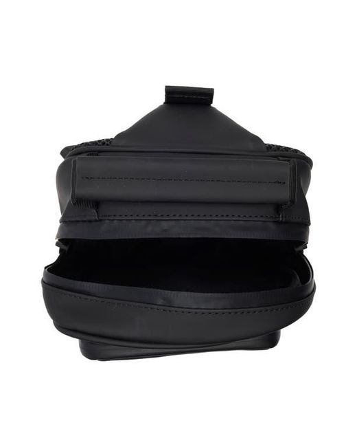 Rains Black Mini Book Daypack