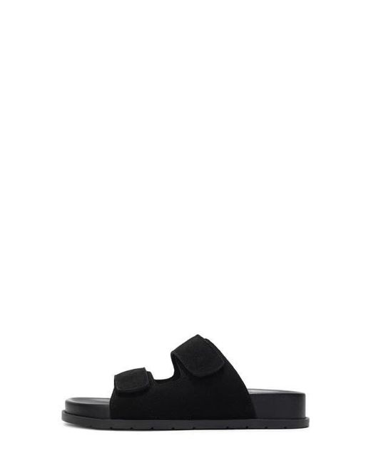 Project Cloud Black Aurelia Slide Sandal
