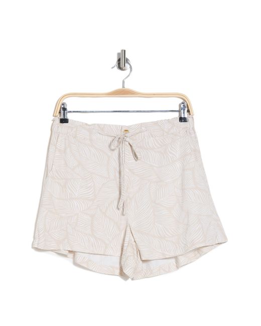 Thread & Supply Natural Eldona Tie Waist Shorts