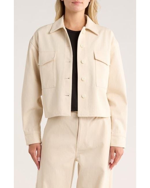 Rag & Bone Natural Ramona Shirt Jacket