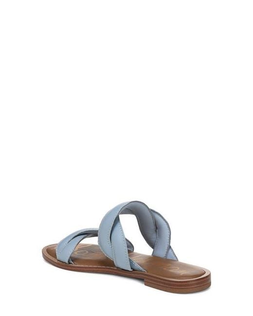 Sam Edelman Blue Hellen Slide Sandal