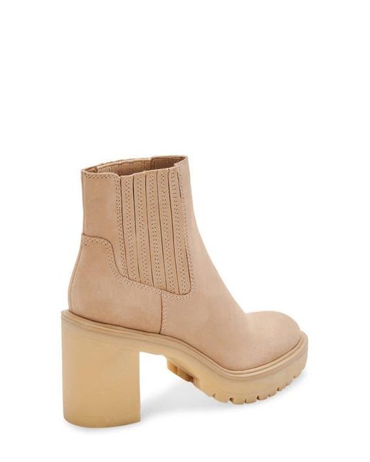 Dolce Vita Natural Caster H2O Waterproof Lug Sole Platform Bootie