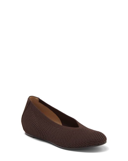 Eileen Fisher Seam Knit Flat In Chocolate At Nordstrom Rack in Brown Lyst