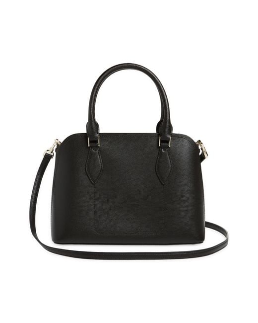 Kate Spade Black Darcy Small Leather Satchel Bag