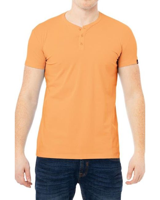 Xray Jeans Blue Short Sleeve Henley for men