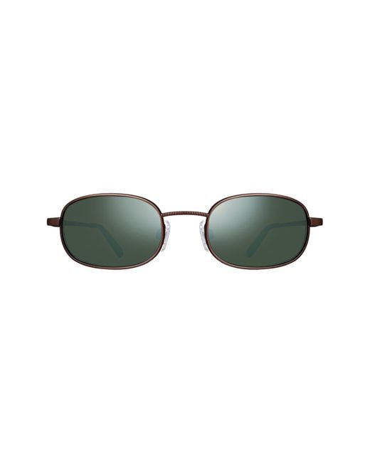 Revo Green Cobra 52mm Oval Sunglasses