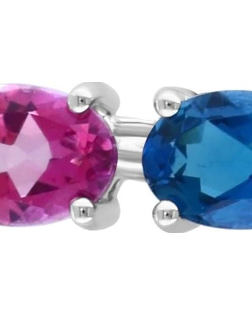 Effy Green Stone Drop Earrings