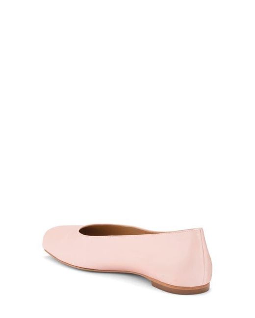Reformation Pink Mikayla Ballet Flat