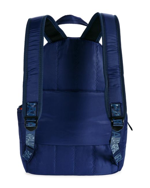 Pajar Blue Twill Dome Backpack