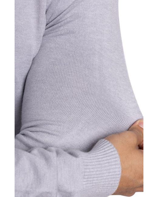 Xray Jeans Gray Turtleneck Pullover Sweater for men