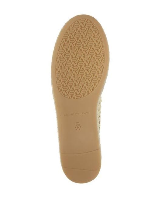 Stuart Weitzman Natural Freya Espadrille