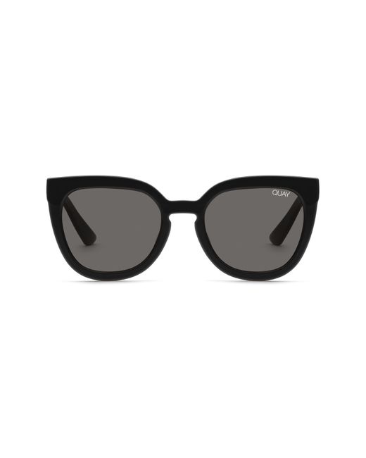 Quay Black Noosa 55mm Cat Eye Sunglasses