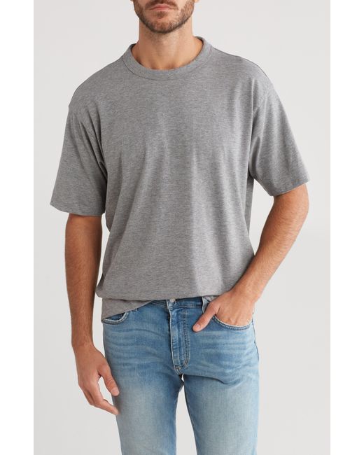 Abound Gray Oversize Crewneck T-shirt for men