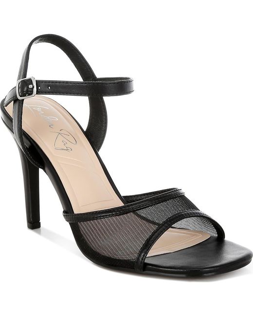 LONDON RAG Black Sunisa Mesh Strap Sandal