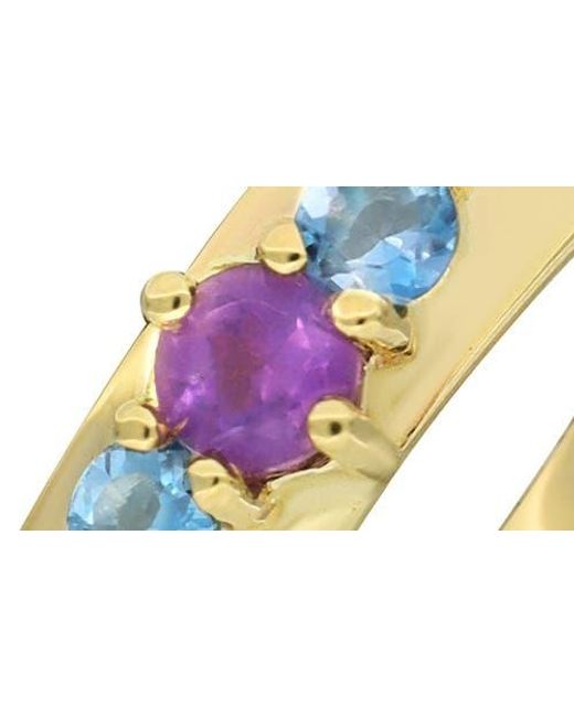 Bony Levy Metallic Color 14K Oval Pendant Ring