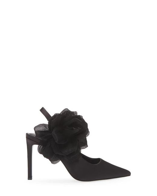Karl Lagerfeld Black Sariyah Slingback Pump
