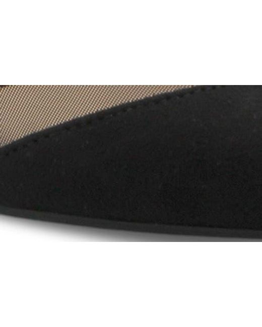 Adrienne Vittadini Black Slew Pump