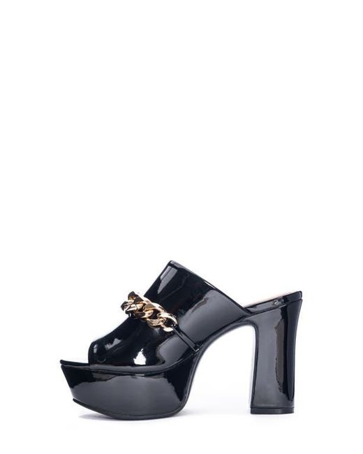 Chinese Laundry Blue Ditzy Platform Sandal