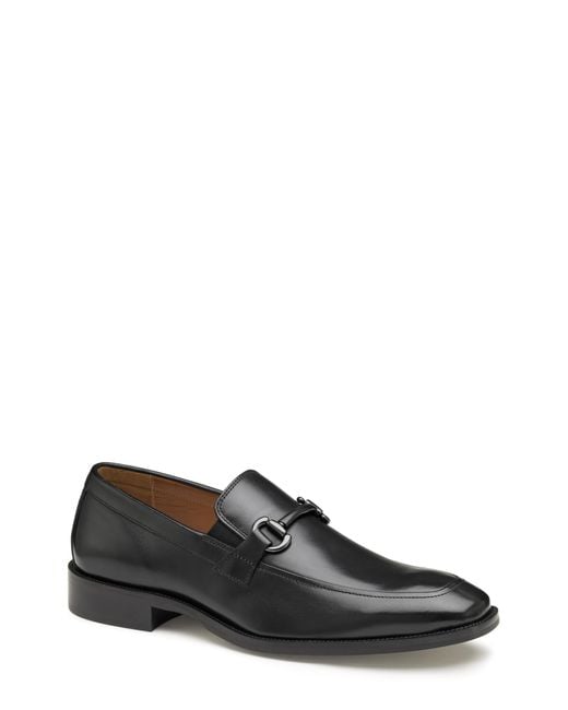 Johnston And Murphy Everett Bit Loafer In Black For Men Lyst 0280