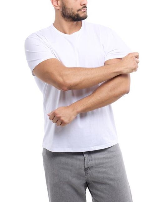 Xray Jeans White Flex Crewneck T-Shirt for men