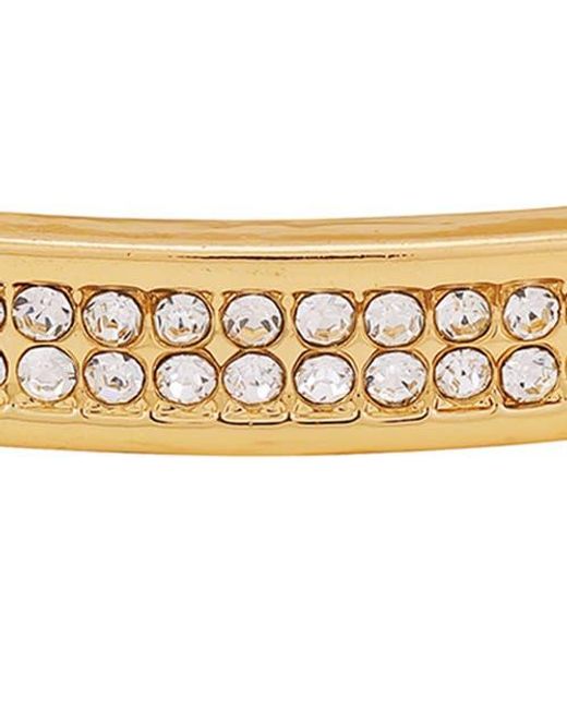 Vince Camuto Metallic Pavé Crystal Bar Slider Bracelet