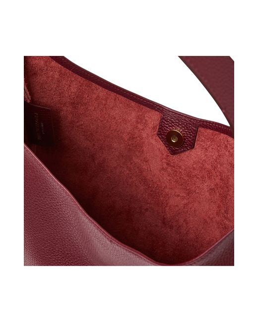 Bruno Magli Red Celeste Mini Hobo Bag