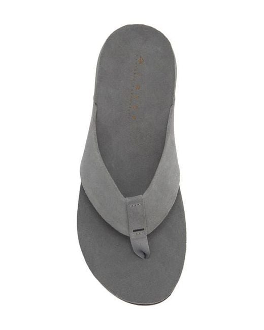 Reef Gray Ojai Suede Flip Flop for men