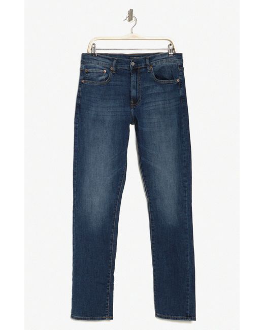 Lucky Brand Blue 410 Straight Leg Jeans for men