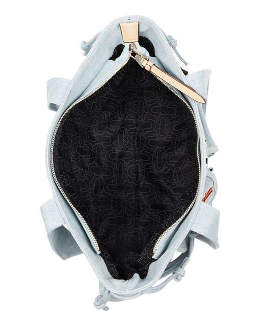True Religion White Multipatch Tote