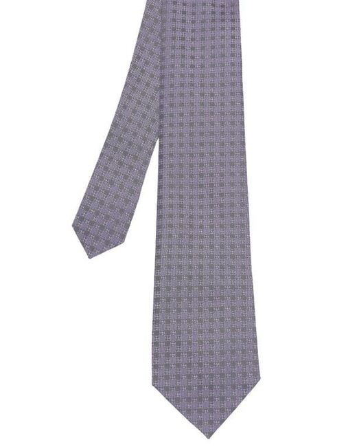 DKNY Gray Geometric Tie for men