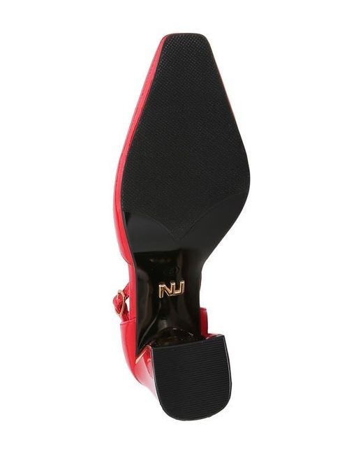 Ninety Union Red Megan Square Toe Pump