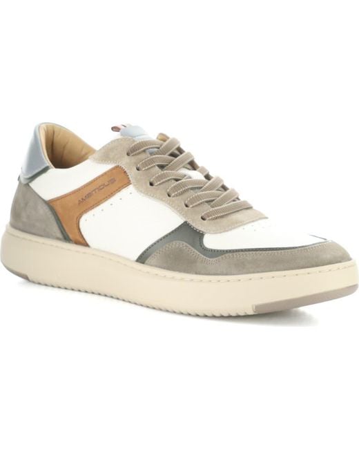 Ambitious Metallic Leather Low Top Sneaker for men