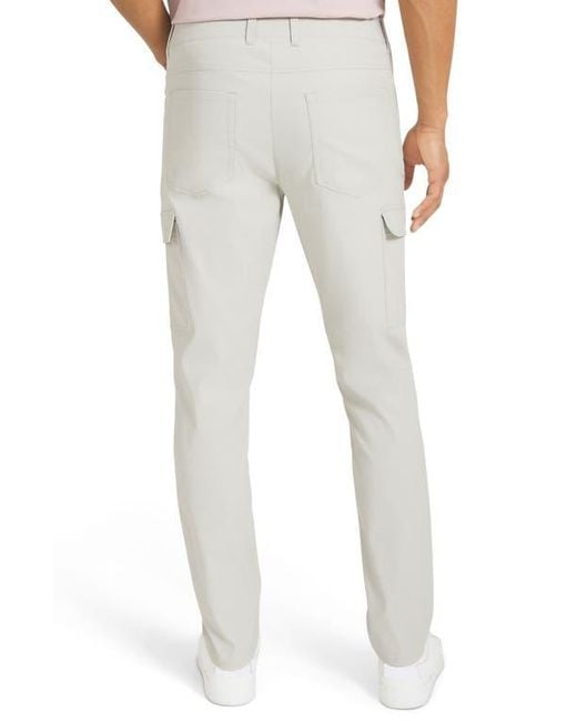 DKNY Gray Essential Tech Cargo Pants for men