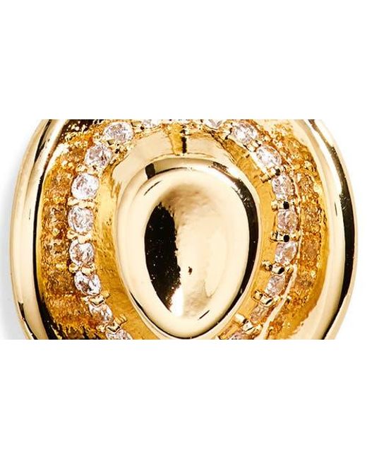 Leith Metallic Cz Cowboy Hat Pendant Necklace