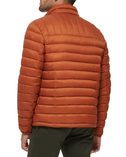 Dockers Orange Puffer Jacket for men