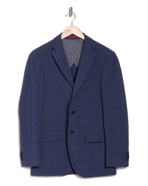 Lucky Brand Blue Glen Plaid Sport Coat for men