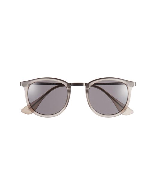 Vince Camuto Gray Combo 48.5mm Round Sunglasses