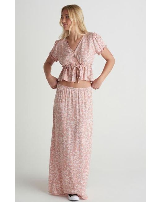 Hurley Pink Beachcomber Top