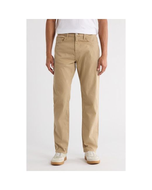 Mavi Natural Zach Straight Leg Twill Pants for men