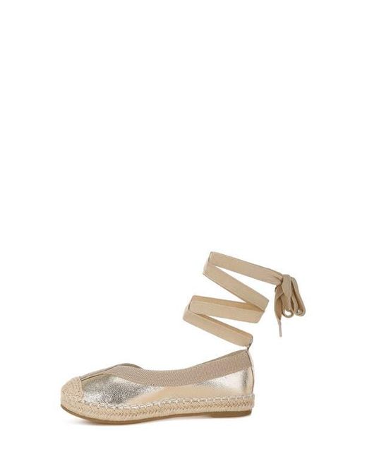 LONDON RAG Metallic Zayal Detachable Wrap Tie Flat