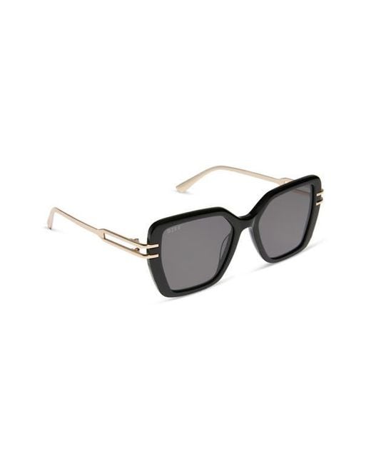 DIFF Black Dasha 50Mm Square Sunglasses