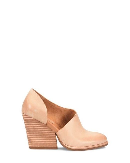 Kork-Ease Natural Hartwick Half D'Orsay Pump